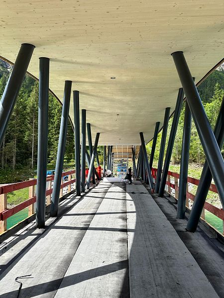 aktuelles Bauvorhaben: Seespitzbrücke am Plansee