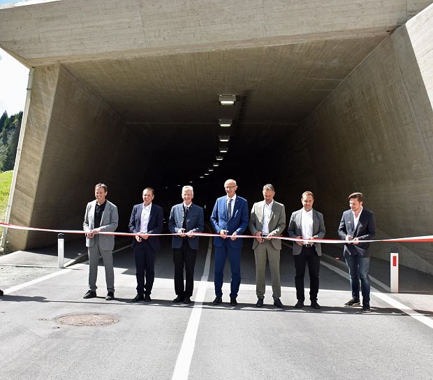 Feierliche Eröffnung der Moosergraben-Mellitzgrabengalerie in Osttirol