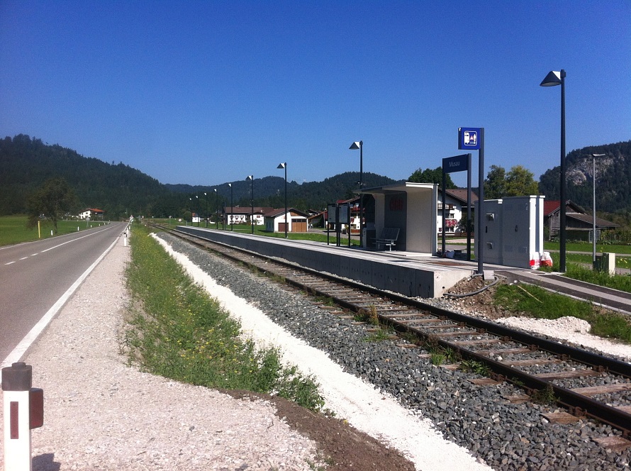 4282 ÖBB Haltestelle Vils, Umbau Bahnhof