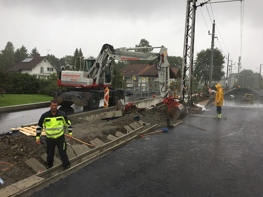 4358_ÖBB - Erneuerung Weichenkopf Lauterach West
 Unterbauarbeiten