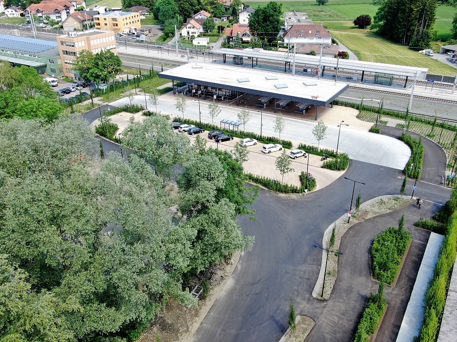 4383_ÖBB - Umbau Bahnhof Lustenau Errichtung Vorplatz West, P & R, B & R