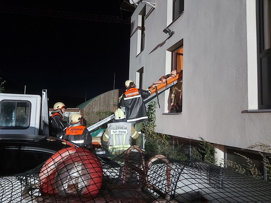 Feuerwehrübung am 09.09.2019 im Arbeiterwohnheim