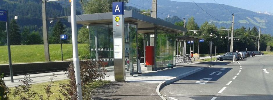 ÖBB - Haltestelle Pill-Vomperbach