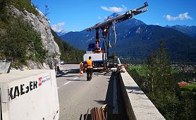 130-1324_Land Tirol - B199 Tannheimer Straße - Mauer- und Fugensanierung Aufstieg Gaicht