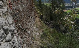 130-1324_Land Tirol - B199 Tannheimer Straße - Mauer- und Fugensanierung Aufstieg Gaicht