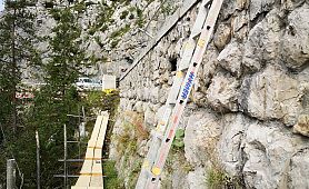 130-1324_Land Tirol - B199 Tannheimer Straße - Mauer- und Fugensanierung Aufstieg Gaicht