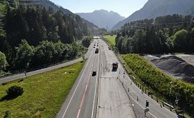 ASFINAG - S16 Arlberg Schnellstraße, Klösterle-Dalaas Vorarlberg