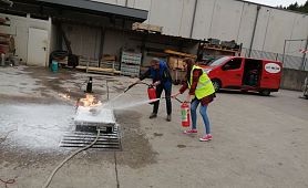 Feuerwehr Räumungsübung am 06.05.2021