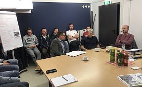 Gedankenaustausch zwischen der Berufsschule TFBS Absam und Ausbilder B+B