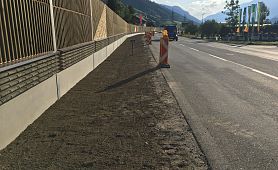Lärmschutzwände B165 Gerlos Straße +B168 Mittersillerstraße