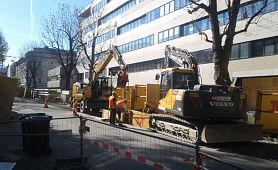 TIGAS IBK - Verlegung FW/WL - Kaiser-Josef-Straße, Ibk.
